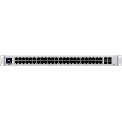 Ubiquiti UniFi USW-48-PoE Ethernet Switch - 48 Ports - Manageable - 2 Layer Supported - Modular - 4 SFP Slots - 45 W Power Consumption - 195 W - USW-48-POE - Image 3