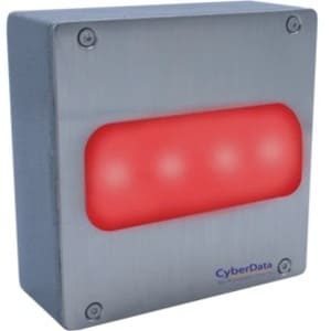 CyberData 011479 SIP Outdoor RGB (Multi-Color) Strobe - 12 V DC - Visual - Wall Mountable - Multicolor 11479 - 11479