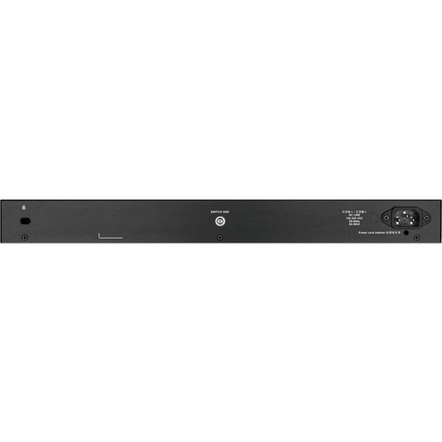 D-Link 52-Port 10-Gigabit Smart Managed PoE Switch - 52 Ports - Manageable - Gigabit Ethernet, 10 Gigabit Ethernet - 10/100/1000Base-T, 10GBase-X - 3 Layer Supported - Modular - - DGS-1250-52XMP-6KV - Image 3