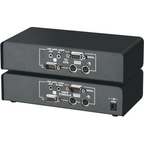 Black Box ServSwitch ACU1022A KVM Console/Extender - 1 Computer(s) - 1 Local User(s) - 1000 ft Range - 1600 x 1280 Maximum Video Resolution - 4 x PS/2 - ACU1022A