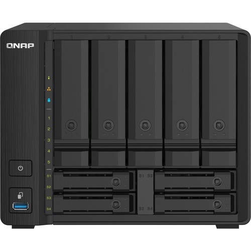 TS-932PX 5 +4BAY 64BIT NAS W/HW ENCRYPT 4CORE 1.7GHZ 4GB RAM 2X10GB - TS-932PX-4G-US - Image 2