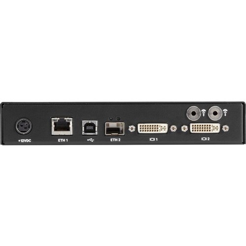 Black Box Emerald PE KVM Extender with Virtual Machine Access - DVI-D, V-USB 2.0, Audio - 2 Computer(s) - 1 Local User(s) - 328 ft Range - WUXGA - EMD2002PE-T - Image 3