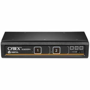 Vertiv CYBEX SC 2PORT UNIV DP/H SECURE KVM SW SINGLE DISP PP4.0 SC820DPH-400
