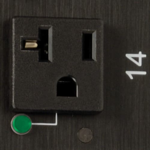 Eaton Tripp Lite Series 2.9kW Single-Phase Monitored Per-Outlet PDU - LX Platform, 24 5-15/20R Outlets (120V), L5-30P Input, 0U, TAA - Monitored - NEMA L5-30P - 24 x - PDUNVR30LX - Image 6