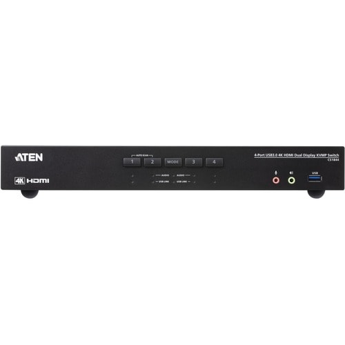 4PORT USB 3.0 4K HDMI DUAL DISPLAY KVMP SWITCH - CS1844 - Image 3