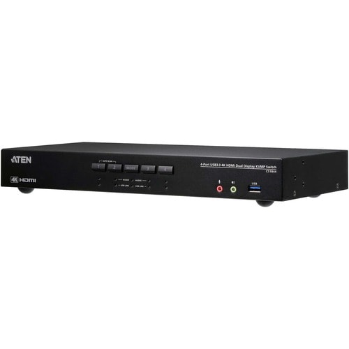 4PORT USB 3.0 4K HDMI DUAL DISPLAY KVMP SWITCH - CS1844 - Image 2