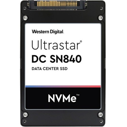 Western Digital Ultrastar DC SN840 WUS4BA138DSP3XZ 3.75 TB Solid State Drive - 2.5" Internal - U.2 (SFF-8639) NVMe (PCI Express NVMe 3.1) - Storage System, Server Device Supported - 0TS2048 - Image 2