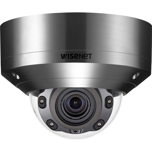 Wisenet XNV-8080RSA 5 Megapixel HD Network Camera - Color, Monochrome - Dome - Silver - 164.04 ft - H.264, H.265, MJPEG - 2560 x 1920 - 3.90 mm- - XNV-8080RSA - Image 2