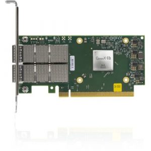 Mellanox ConnectX-6 Dx EN 100Gigabit Ethernet Card - PCI Express 4.0 x16 - 2 Port(s) - Optical Fiber - 100GBase-X - QSFP56 - Plug-in Card MCX623106AS-CDAT