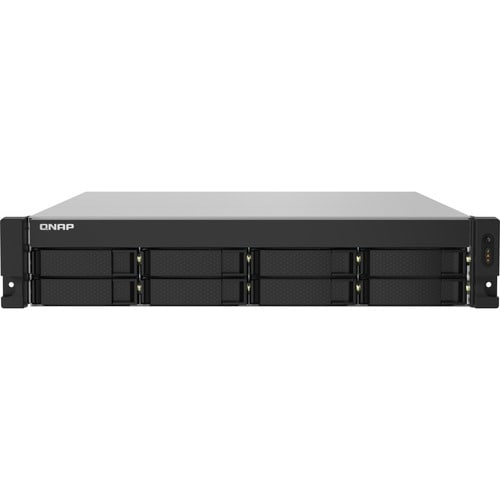 QNAP TS-832PXU-4G SAN/NAS Storage System - Annapurna Labs Alpine AL-324 Quad-core (4 Core) 1.70 GHz - 8 x HDD Supported - 0 x HDD Installed - 8 x - TS-832PXU-4G-US - Image 2