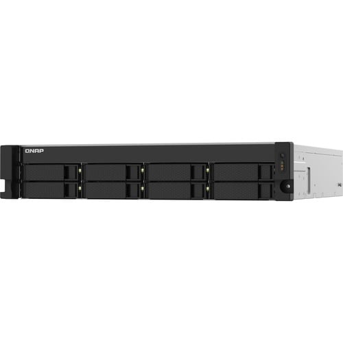 QNAP TS-832PXU-4G SAN/NAS Storage System - Annapurna Labs Alpine AL-324 Quad-core (4 Core) 1.70 GHz - 8 x HDD Supported - 0 x HDD Installed - 8 x - TS-832PXU-4G-US - Image 4