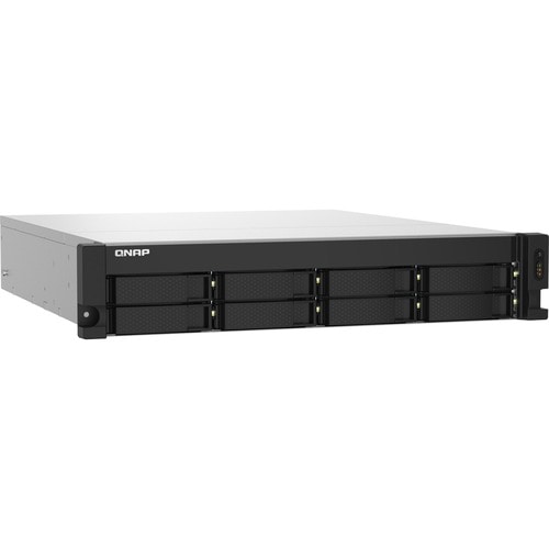 QNAP TS-832PXU-4G SAN/NAS Storage System - Annapurna Labs Alpine AL-324 Quad-core (4 Core) 1.70 GHz - 8 x HDD Supported - 0 x HDD Installed - 8 x - TS-832PXU-4G-US - Image 6