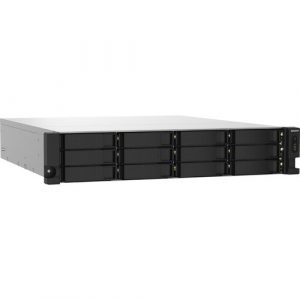 QNAP TS-1232PXU-RP-4G SAN/NAS Storage System - Alpine AL-324 Quad-core (4 Core) 1.70 GHz - 12 x HDD Supported - 0 x HDD Installed - 12 x SSD Supported - TS-1232PXU-RP-4G-US
