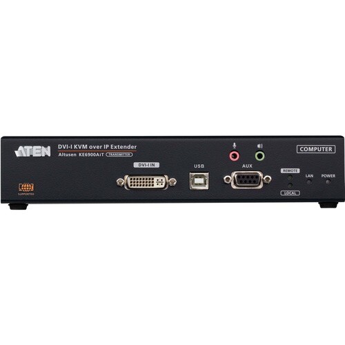 ATEN KE6900AIT DVI-I Single Display KVM over IP Transmitter with Internet Access - 1 Computer(s) - 1 Local User(s) - 1920 x 1200 Maximum Video Resolution - 2 - KE6900AIT - Image 2