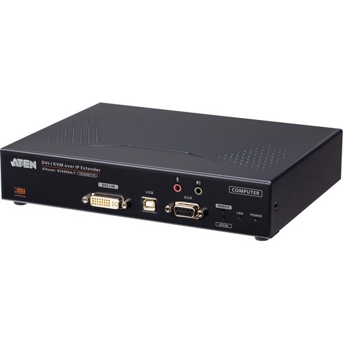 ATEN KE6900AIT DVI-I Single Display KVM over IP Transmitter with Internet Access - 1 Computer(s) - 1 Local User(s) - 1920 x 1200 Maximum Video Resolution - 2 - KE6900AIT