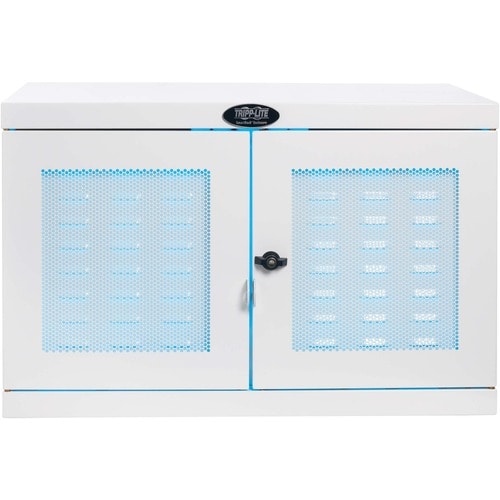 Eaton Tripp Lite Series Safe-IT Multi-Device UV Charging Station, Hospital-Grade, 16 USB Ports, iPad and Android Tablets, Antimicrobial, White - 1 x Shelf(ves) - 18.8" Height x 30.3" - CS16USBWHG - Image 2