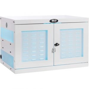 Eaton Tripp Lite Series Safe-IT Multi-Device UV Charging Station, Hospital-Grade, 16 USB Ports, iPad and Android Tablets, Antimicrobial, White - 1 x Shelf(ves) - 18.8" Height x 30.3" - CS16USBWHG