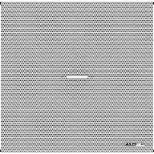 AtlasIED IP-22SYSMF Indoor Ceiling Mountable Speaker - 12 W RMS - White - 25 W (PMPO) - 8" - 3" - 86 Hz to 15.50 kHz IP-22SYSMF - IP-22SYSMF - Image 2