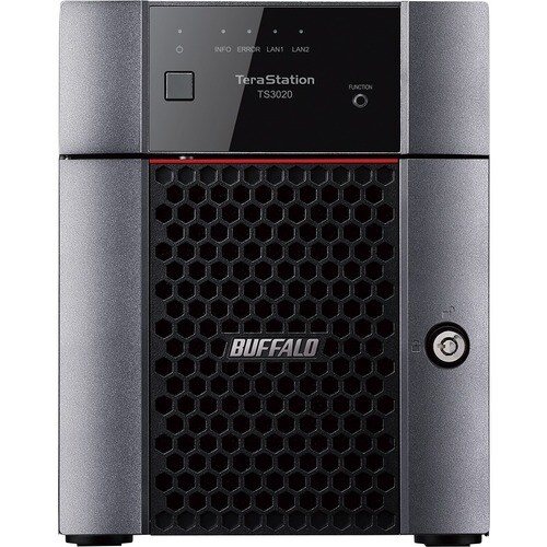 BUFFALO TeraStation 3420 4-Bay SMB 8TB (4x2TB) Desktop NAS Storage w/ Hard Drives Included - Annapurna Labs Alpine AL-214 Quad-core (4 Core) 1.40 GHz - 4 x HDD - TS3420DN0804 - Image 6