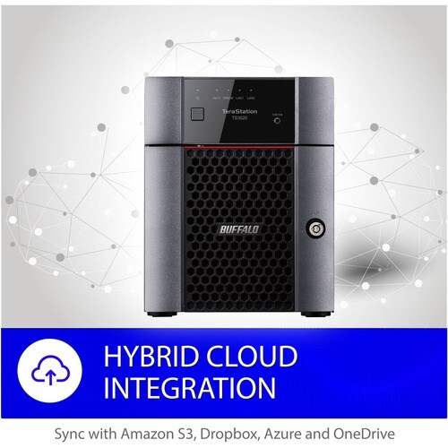 BUFFALO TeraStation 3420 4-Bay SMB 8TB (4x2TB) Desktop NAS Storage w/ Hard Drives Included - Annapurna Labs Alpine AL-214 Quad-core (4 Core) 1.40 GHz - 4 x HDD - TS3420DN0804 - Image 16