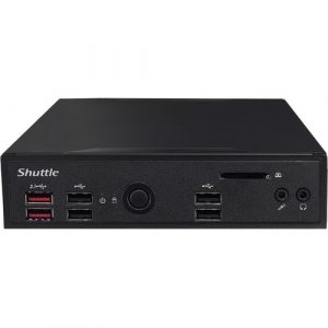 Shuttle XPC slim DS10U3 Barebone System - Slim PC - Core i3 8th Gen i3-8145U 2.10 GHz - 32 GB DDR4 SDRAM Maximum RAM Support - 2 Total - DS10U3