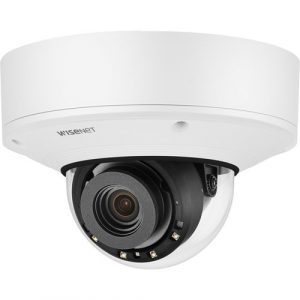 Wisenet XNV-9082R Outdoor 4K Network Camera - Color - Dome - White - 131.23 ft Infrared Night Vision - H.265, H.264, MJPEG - 3840 x 2160 - 2.80 - XNV-9082R