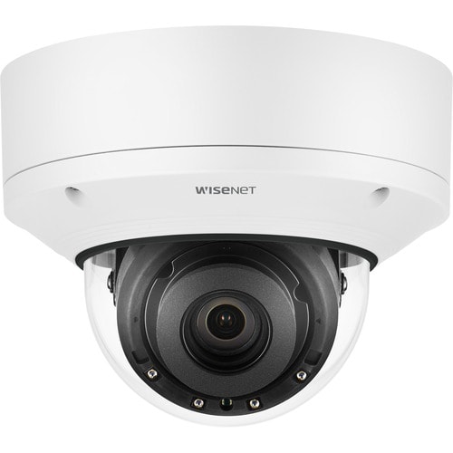 Wisenet XND-8082RV 6 Megapixel Indoor HD Network Camera - Color, Monochrome - Dome - Signal White - 131.23 ft Night Vision - H.264, H.265, MJPEG - 3328 x - XND-8082RV - Image 2