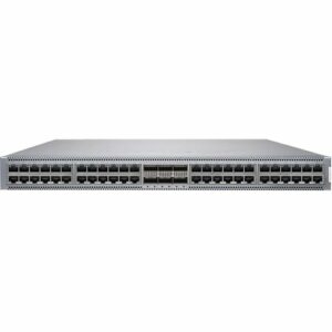 Juniper QFX5120-48T Ethernet Switch – 48 Ports – Manageable – 3 Layer Supported – Modular – 450 W Power Consumption – Twisted Pair, Optical Fiber – 1U – - QFX5120-48T-AFO-T