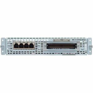 Cisco FIXED PORT HIGH DNSITY ANALG VICE SRVICE MDUL FRI SR4K REMAN SM-X-24FXS/4FXO-RF
