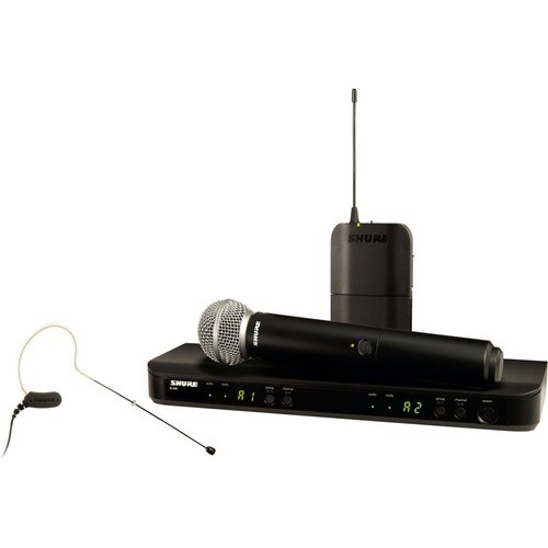 Shure BLX1288/MX153 Wireless Microphone System - 542 MHz to 572 MHz Operating Frequency - 50 Hz to 15 kHz Frequency Response - 300 ft Operating Range BLX1288/MX153-H10 - BLX1288/MX153-H10