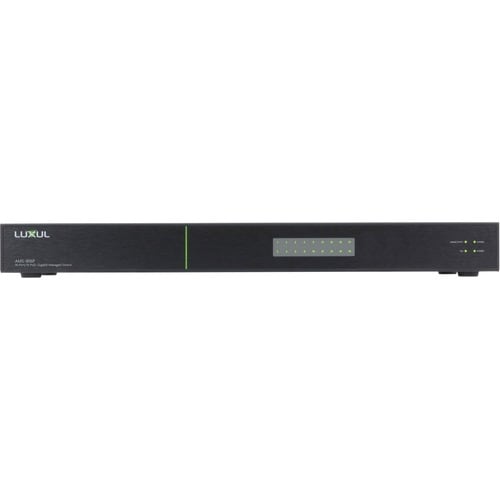 Vaddio EasyIP Switch - 14 Ports - Manageable - Gigabit Ethernet, Ethernet - 1000Base-T, 1000Base-X, 10Base-T - 3 Layer Supported - Modular - 2 SFP Slots - 168 - 999-11208-000 - Image 2