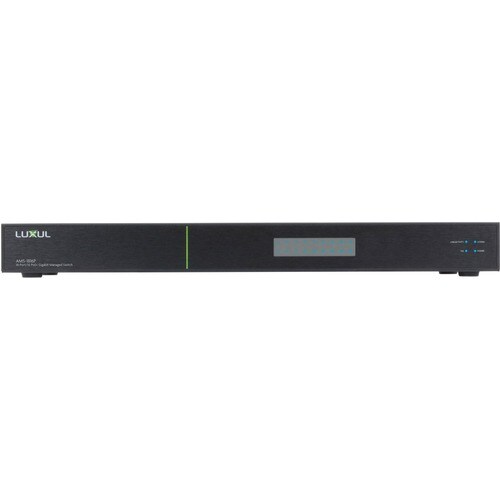 Vaddio EasyIP Switch - 14 Ports - Manageable - Gigabit Ethernet, Ethernet - 1000Base-T, 1000Base-X, 10Base-T - 3 Layer Supported - Modular - 2 SFP Slots - 168 - 999-11208-000 - Image 3