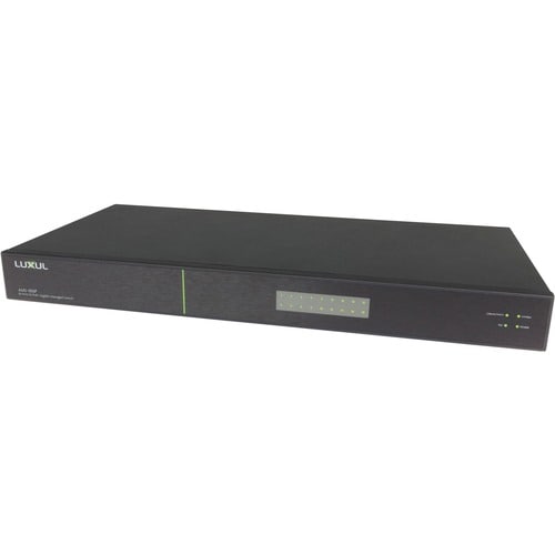 Vaddio EasyIP Switch - 14 Ports - Manageable - Gigabit Ethernet, Ethernet - 1000Base-T, 1000Base-X, 10Base-T - 3 Layer Supported - Modular - 2 SFP Slots - 168 - 999-11208-000