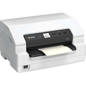 Epson PLQ-50 24-pin Dot Matrix Printer - Monochrome - Energy Star - 94 Column - 630 cps Mono - USB - Parallel - Serial - 128 KB Memory - C11CJ10201 - Image 3