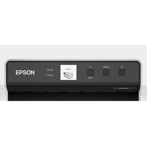 Epson PLQ-50 24-pin Dot Matrix Printer - Monochrome - Energy Star - 94 Column - 630 cps Mono - USB - Parallel - Serial - 128 KB Memory - C11CJ10201 - Image 4