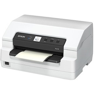 Epson PLQ-50 24-pin Dot Matrix Printer - Monochrome - Energy Star - 94 Column - 630 cps Mono - USB - Parallel - Serial - 128 KB Memory - C11CJ10201