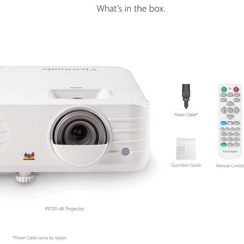 3200ANSI LUMENS 4K HOME PROJECTOR WORLD S LOWEST 5MS INPUT - PX701-4K - Image 19