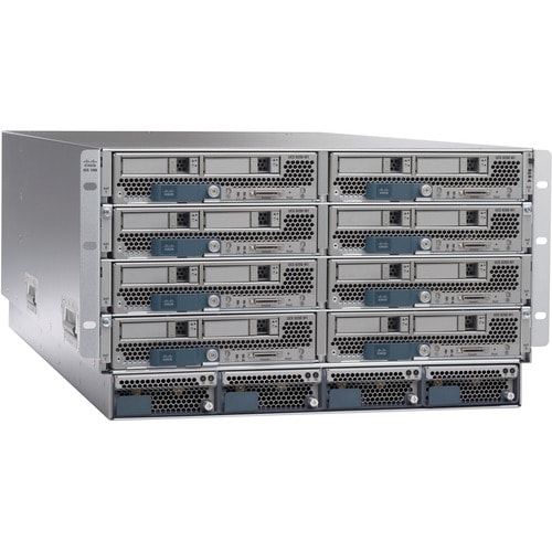 Cisco 3M UCS SP SELECT 5108 DC CHASSIS W/2408 IO 4X SFP CABLE UCS-SP-5108-DC4