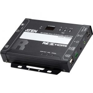 4K HDMI OVER POE IP EXTENDER RECEIVER - VE8952R