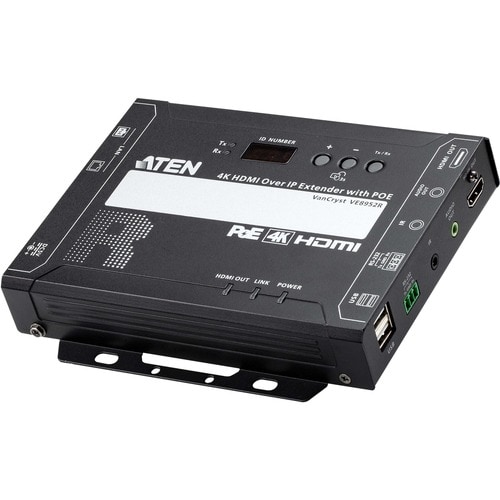 4K HDMI OVER POE IP EXTENDER RECEIVER - VE8952R
