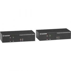 4K DP DH FIBER KVM EXT DUAL-HEAD DISPLAYPORT USB 2.0 - KVXLCDPF-200