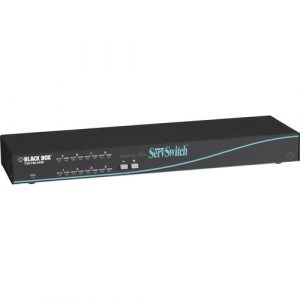 Black Box ServSwitch KVM Switchbox - 8 Computer(s) - 2 Local User(s) - 1600 x 1280 - Management Port - 1U - Rack-mountable SW762A-R4