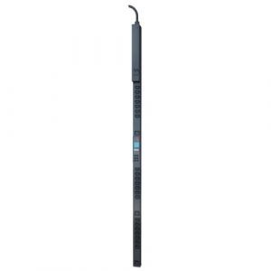 APC by Schneider Electric Metered-by-Outlet Rack PDU - Network (RJ-45) - 10.01 ft Cord Length - 0U - Vertical - Rack-mountable AP8453