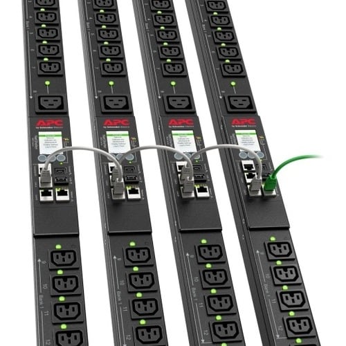 APC by Schneider Electric Rack PDU 9000 Switched, ZeroU, 32A, 230V, (21) C13 & (3) C19 - Switched - IEC 60309 32A 2P+E - 21 x IEC 60320 - APDU9953