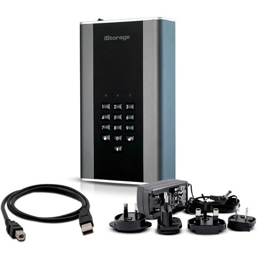iStorage diskAshur DT2 18 TB Secure Encrypted Desktop Hard Drive | FIPS Level-3 | Password protected | Dust/Water Resistant. IS-DT2-256-18000-C-X - Thin Client Device Supported - USB 3.2 - IS-DT2-256-18000-C-X - Image 8