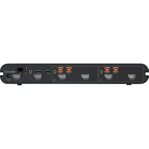 2-PORT DUAL HEAD DP/HDMI TO DP/HDMI VIDEO SECURE DT KVM SW - F1DN202KVM-UN-4 - Image 2