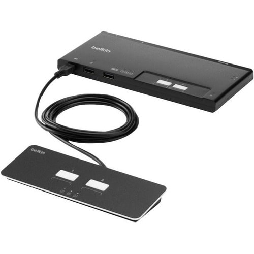 2-PORT DUAL HEAD HDMI MODULAR SECURE KVM SWITCH PP4.0 W/REMOTE - F1DN202MOD-HH-4 - Image 2
