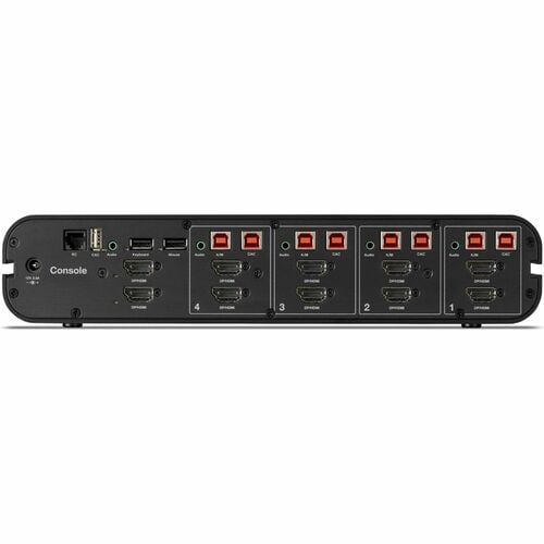 4-PORT DUAL HEAD DP/HDMI TO DP/HDMI VIDEO SECURE DT KVM SW - F1DN204KVM-UN-4 - Image 3