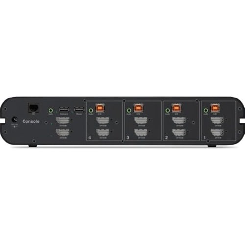 4-PORT DUAL HEAD DP/HDMI TO DP/HDMI VIDEO SECURE DT KVM SWITCH - F1DN204KVM-UNN4 - Image 2