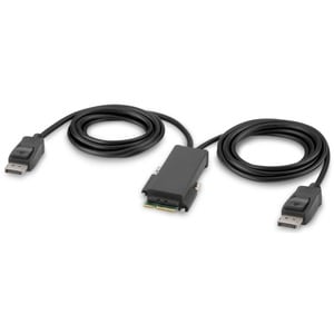Belkin 4-PORT DUAL HEAD DP MODULAR SECURE KVM SWITCH PP4.0 W/REMOTE F1DN204MOD-PP-4